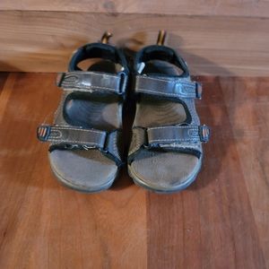 Kids Black Sandals